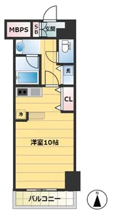 フローラル中葛西V【4階】の間取り