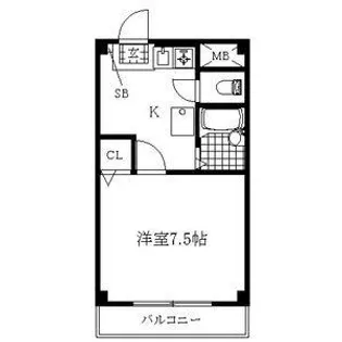 プレズ名古屋柴田【2階】の間取り