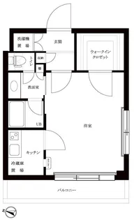 東京都世田谷区下馬6【マンション】の間取り