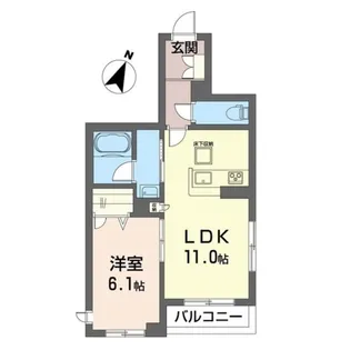 グラン ティエラ【1階】の間取り