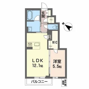 シティプラザ代官町 E【1階】の間取り