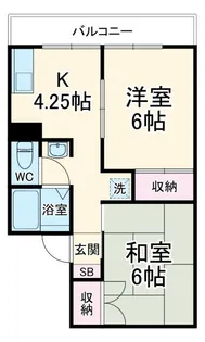 サンコーポラス【2階】の間取り