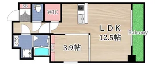 昴KYOBASHI【6階】の間取り