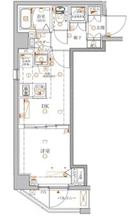 クレイシア本所吾妻橋【7階】の間取り