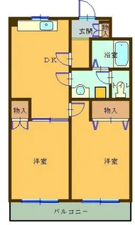 パール・ハイツ【2階】の間取り