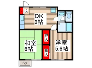 メゾン福嶋【3階】の間取り