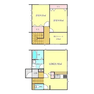 埼玉県本庄市柏1【一戸建】の間取り