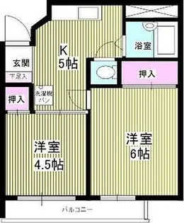 ロックヒルズ10【5階】の間取り