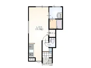 D BOXアトレ【1階】の間取り