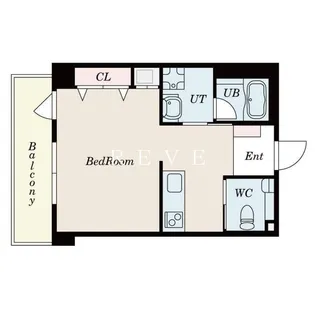 フロレスタアヤメ【3階】の間取り