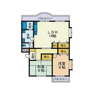 グランヴィア【1階】の間取り