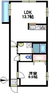 MYコート自由が丘【1階】の間取り