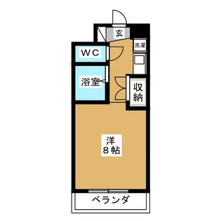 ドエル植田西【3階】の間取り