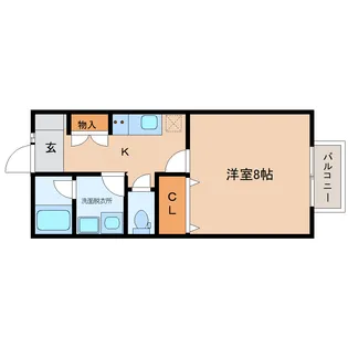 シティライフK【2階】の間取り