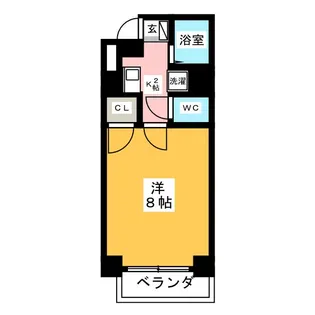 ヒサスイコー【3階】の間取り