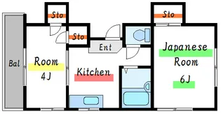 若井ビル【2階】の間取り