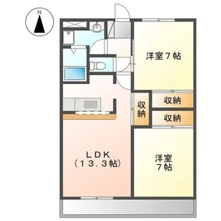 プロニティ五反田【3階】の間取り