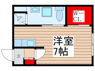 クレール4【1階】の間取り