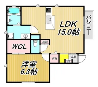Regnun Isolabella【1階】の間取り
