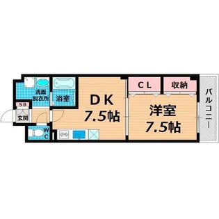 アージュ・ヴェール【2階】の間取り