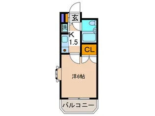 ダイヤコ-ポ宮前平【2階】の間取り