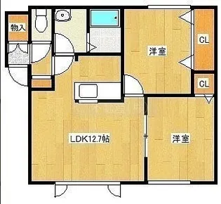 スカイベース【2階】の間取り