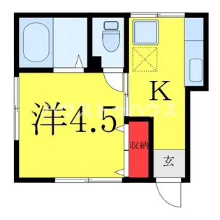 さくら荘【2階】の間取り