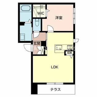 シャーメゾン翠石館【1階】の間取り