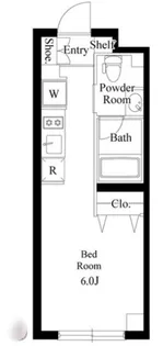 ミリアレジデンス品川中延【1階】の間取り