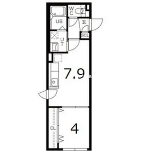 Orquidea曙(オルキデア)【3階】の間取り