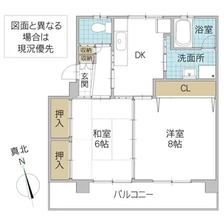 ヌーノハイム石岡【3階】の間取り