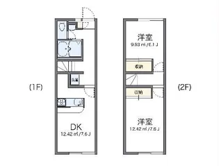レオパレスYANAGIHARA【1階】の間取り