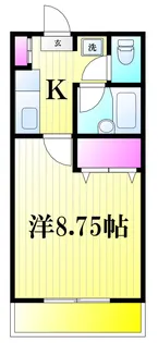 コーポ・アルチェ【2階】の間取り