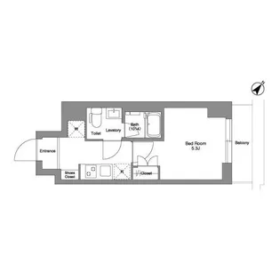 BPRレジデンス行徳【3階】の間取り