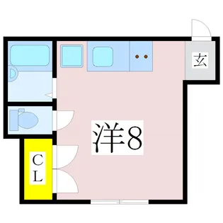 永田ビル【4階】の間取り