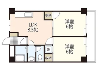 寿々ビル【3階】の間取り