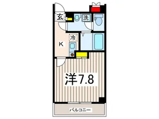 グランクレイン湘南【2階】の間取り