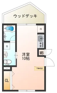 エムパーム小山II【1階】の間取り