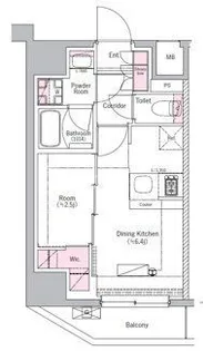 BPRレジデンス田端【11階】の間取り