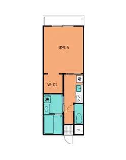 グランデゼンポー【1階】の間取り