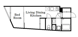 VERT COURT OGIKUBO FRONT【2階】の間取り