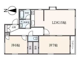 グレース和田【2階】の間取り