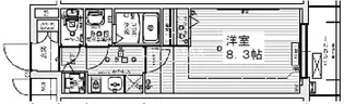 ベラジオ京都一乗寺【5階】の間取り