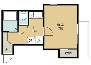 アーバンハイツ安養寺【2階】の間取り