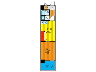 ユイット旭【2階】の間取り