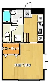 ウイロー東出来島【1階】の間取り