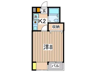 アルパイン市ヶ尾【3階】の間取り