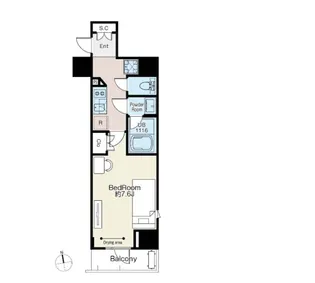 AIFLAT神楽坂【11階】の間取り