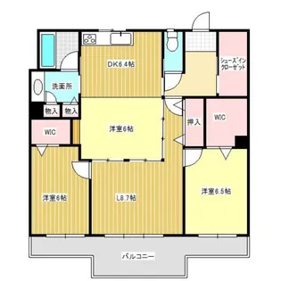 アルテージュ湯ノ坂【2階】の間取り