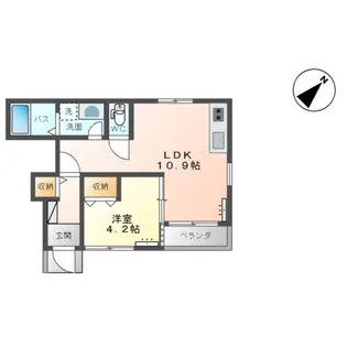 プログレス【1階】の間取り